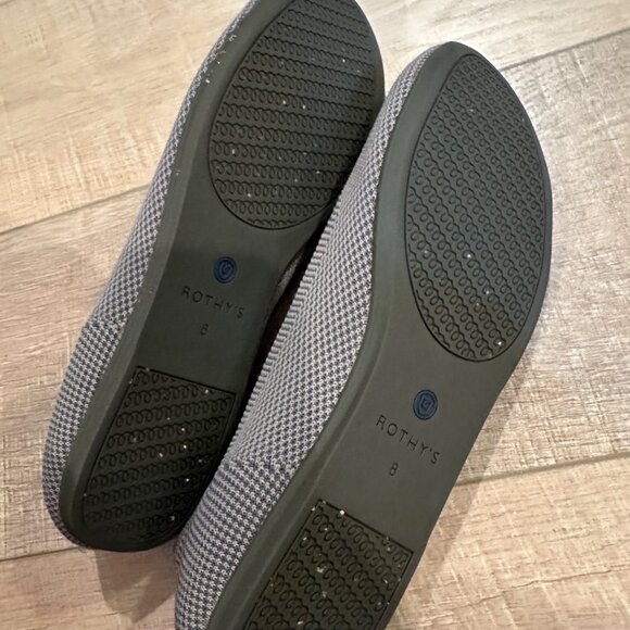 ROTHY'S WOMENS GRAY FLAT SLIP ON SHOES SIZE 8 - Picture 7 of 10